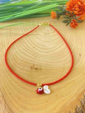 Aksesuar Çarşısı Murano Kırmızı Balık Kolye thumbnail 4