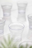 Akrilik Şeffaf Tekli Kısa Bardak & Su Meşrubat Kahve Yanı Bardağı 300 ml ( Cam Değildir ) - 3