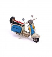 Dekoratif Metal Scooter Motosiklet - 1