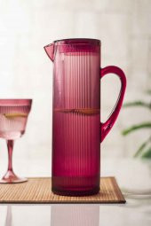 Arkilik Barok 1,5 Lt Mürdüm Sürahi (Buzdolabı Kapak Rafına Sığar) - 1