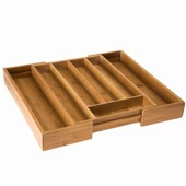 Bambu Ayarlanabilir Çekmece içi Kaşıklık & Çekmece İçi Organizer (25*35*5 / 39*35*5) - 1