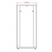 Legend 22U Eco 19 INC Dikili Tip Rack Kabinet 600x600x1120mm Siyah - 6