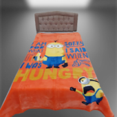 LISANSLI BATTANIYE MINIONS HUNGRY TAÇ ZORLUTEKS - 1