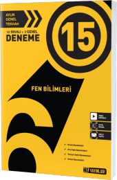Hız Yayınları 6. SINIF FEN BİLİMLERİ DENEME 15 Lİ - 1