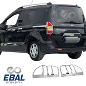 Ford Tourneo Courier Krom Stop Çerçevesi 2 Parça Abs 2014-2023 Model Uyumlu thumbnail 3