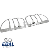 Ford Tourneo Courier Krom Stop Çerçevesi 2 Parça Abs 2014-2023 Model Uyumlu thumbnail 4