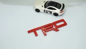 DK Tuning TRD Bagaj Kırmızı ABS 3M 3D Logo Amblem Toyota İle Uyumlu thumbnail 2