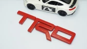 DK Tuning TRD Bagaj Kırmızı ABS 3M 3D Logo Amblem Toyota İle Uyumlu thumbnail 4