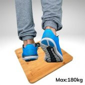 Techfit Bambu Banyo Baskülü Yüksek Hassasiyetli Darbelere Dijital Dayanıklı Terazi Tf 1065 Max 180kg - 3