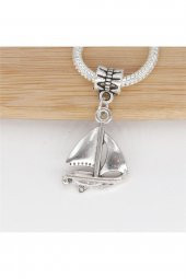 Worldshop PANDORA CHARM BİLEKLİK UYUMLU GÜMÜŞ  CHARM - 2