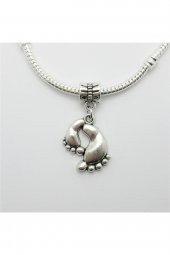 Worldshop PANDORA CHARM BİLEKLİK UYUMLU GÜMÜŞ  CHARM - 1