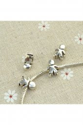 Worldshop PANDORA CHARM BİLEKLİK UYUMLU GÜMÜŞ  CHARM - 1