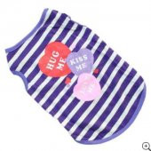 Pet Style KEDİ VE KÖPEK İÇİN HUG ME, KISS ME,LOVE ME ELBİSE,KIYAFET, XS-S-M - 1