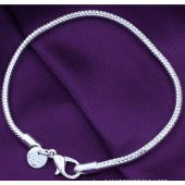 Worldshop 925 AYAR GÜMÜŞ ZİNCİR , ahşap hediye kutusu içerisinde - 2