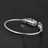 Worldshop PANDORA TARZ, MELEK KANADI (ANGEL)GÜMÜŞ BANGLE BİLEKLİK - 4