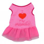 Pet Style KEDİ VE KÖPEK İÇİN I LOVE MY MOMMY  TREND ELBİSE,KIYAFET, - 1
