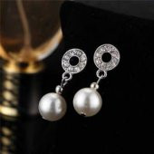 Worldshop İNCİ TAKI SETİ, BÜYÜK TAŞLI KOLYE, BİLEKLİK, KÜPE, AHŞAP HEDİYE KUTUSU İÇERİSİNDE - 4