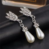 Worldshop TAŞLI İNCİ TAKI SETİ KOLYE, BİLEKLİK, KÜPE,, AHŞAP KUTU İÇERİSİNDE - 6