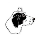 Pointer Köpek Künyesi (Siyah Beyaz) - 1