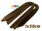 Hayal 1cm Quilling Kağıdı - Kahverengi Renk 1x50cm 50li - 1