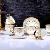 Kosova İsabella Porselen 6lı Fincan Takımı 90 cc İST-125 - 1