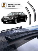 Mercedes E W211 Kasa Muz Silecek Takımı (2003-2008) 65x65 - 1