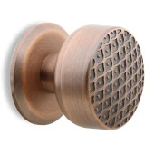 Kestila Kapı Tokmağı Topuzu Kolu Metal Tokmak Antik Bakır - 1