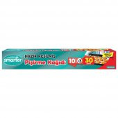 SMARTER YAĞLI PİŞİRME KAĞIDI HAZIR KESİLMİŞ 30 ADET ( 10 ADET x 3) - 3