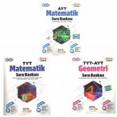 Çap Yayınları TYT AYT Geometri ve Matematik Plus Soru Bankası Seti - 1