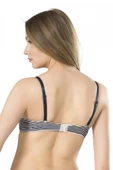 Fabony Bayan Basic Çizgili Duble Dolgulu Destekli Sütyen 3031 - 5