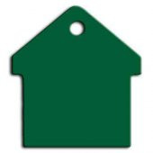 Ev Model Kedi Köpek Künyesi Yeşil - 1