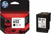 HP 652 Siyah (Black) Kartuş F6V25AE - 1