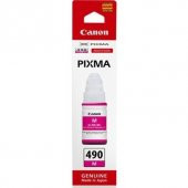 Canon 0666C001 GI-490 M Kırmızı (Magenta) Kartuş - 1