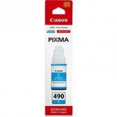 Canon 0666C001 GI-490 C Mavi (Cyan) Kartuş - 1