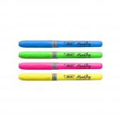 Bic Fosforlu Kalem Brite Liner Pastel 4 Renk - 4