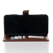 iPhone 14 Plus Hakiki Deri Cüzdanlı Kapaklı Kaliteli Lüks Kılıf thumbnail 12