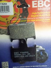 Ebc Fa254 2014-2020 Harley-Davidson Sportster 883 Low Arka Fren Balatası thumbnail 3