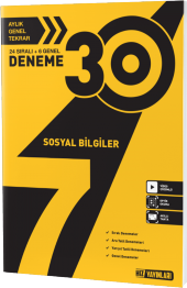Hız Yayınları 7. SINIF SOSYAL BİLGİLER DENEME 30 LU - 1