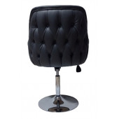 Tekli Bekleme Koltuğu Tepsi Ayaklı Antrasit Suni Deri - 3