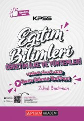 KPSS Eğitim Bilimleri Öğretim İlke ve Yöntemleri Ders İzleme Defteri Pegem Yayınları - 1