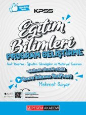 KPSS Eğitim Bilimleri Program Geliştirme Ders İzleme Defteri Pegem Yayınları - 1
