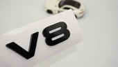 DK Tuning Land Rover Defender V8 Siyah Bagaj Çamurluk Yazı Logo Arma - 1