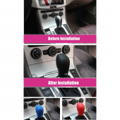 Dsg Vites Topuzu Kılıfı - Volkswagen Skoda Golf Passat Octavia Superb Leon Dsg Vites Topuzu Kılıfı Sarı - 5