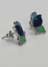 SilverPoint Kelebek Küpe - 2