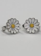 SilverPoint Papatya Küpe - 1