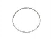 SilverPoint 4mm Yuvarlak Taş Suyolu Kolye - 2