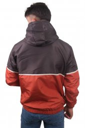 Erkek Kahverengi-Kiremit Yağmurluk Mont 2 - 3