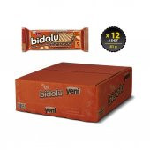 Bidolu Kakao Kremalı Yer Fıstığı Parçacıklı Gofret 81g x 12 Adet - 2