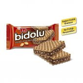 Bidolu Kakao Kremalı Yer Fıstığı Parçacıklı Gofret 81g x 12 Adet - 3