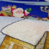 Myfloor Merry Christmas ve Santa Claus Temalı Halı 80 x 120 cm - 3